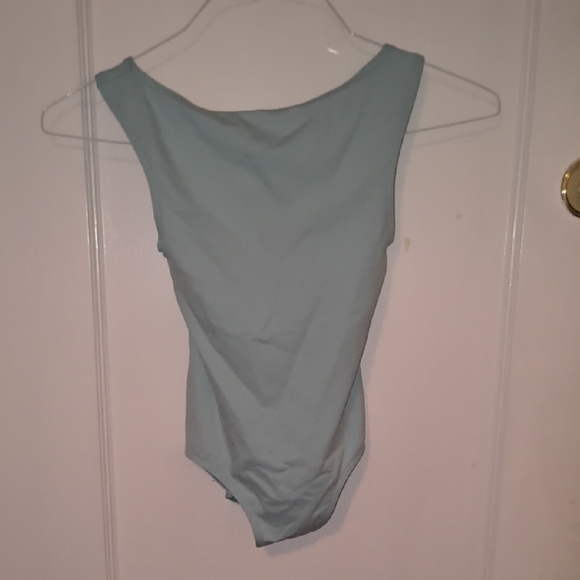 Harmonie Tops - NWT Harmonie | Chic Light Blue Women's Bodysuit